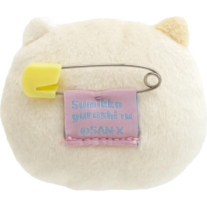 Sumikko Gurashi Emojis Plush Badge Neko Rice Ball