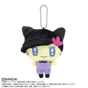 TAMAGOTCHI | Melodytchi Chibi Mascot Holder Plush Keychain Bag Charm 120mm Approx.