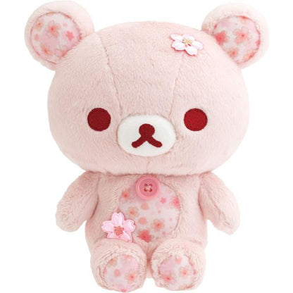 SAN-X | Rilakkuma Korilakkuma Plush Toy Plush Doll 190×155×105mm (Sakura Cherry Blossom)