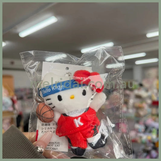 Me% X Hello Kitty | Mascot Holder Keychain 13Cm (Basketball)