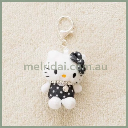【Limit One/Person】Me% X Hello Kitty | Mascot Holder Keychain 13Cm (Dot)