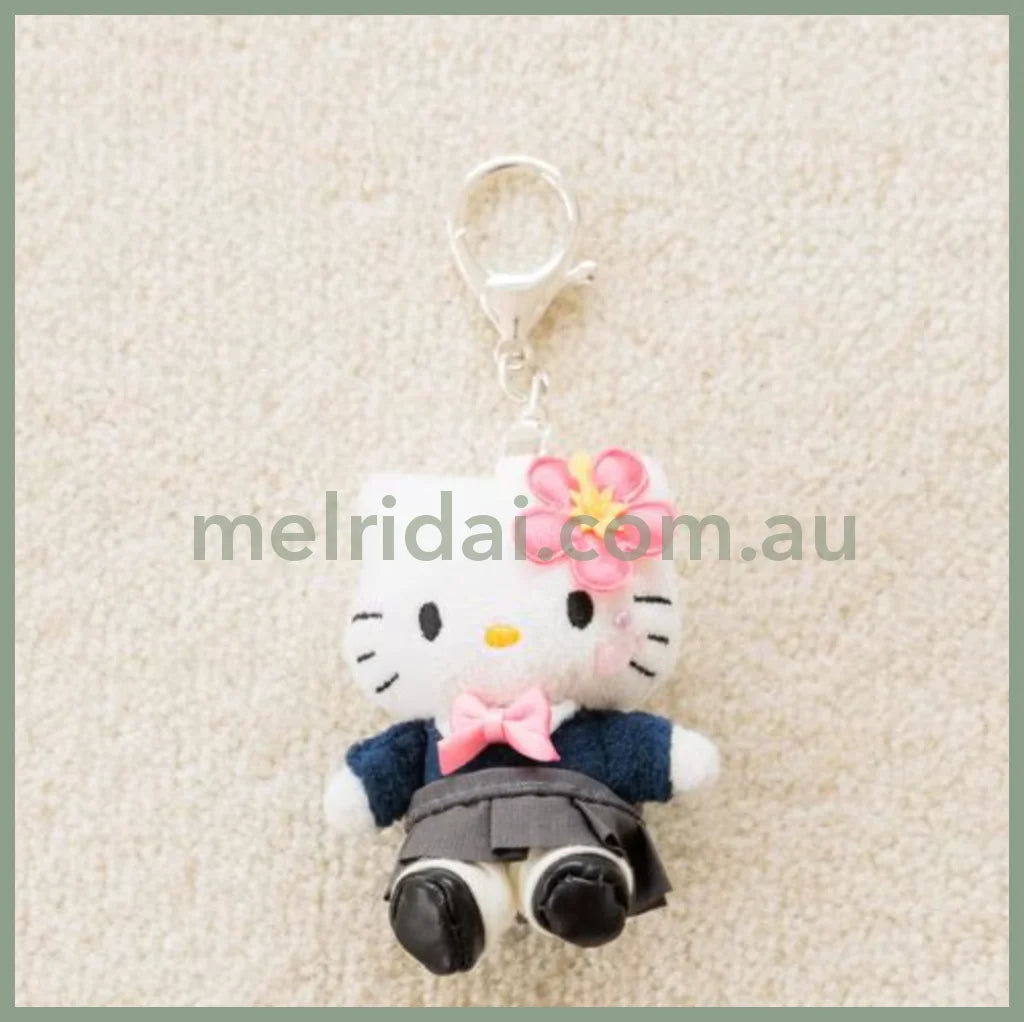 【Limit One/Person】Me% X Hello Kitty | Mascot Holder Keychain 13Cm (Jk)