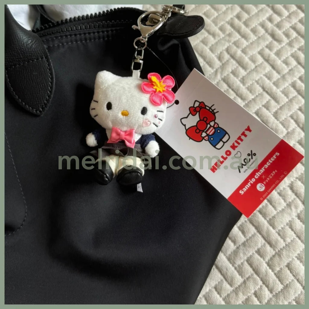 【Limit One/Person】Me% X Hello Kitty | Mascot Holder Keychain 13Cm (Jk)