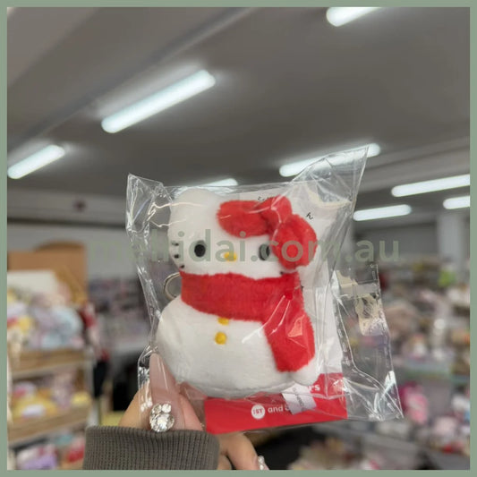 Me% X Hello Kitty | Mascot Holder Keychain 13Cm (Snowman)