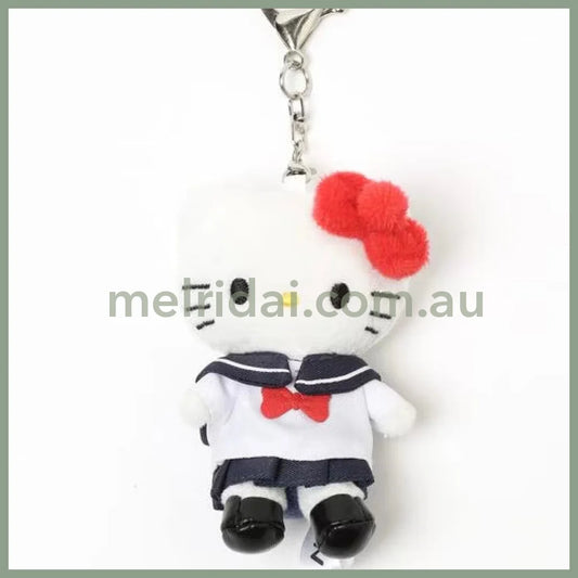 and St Me% x Sanrio Hello Kitty | Mini Mascot Holder Plush Keychain 13cm 5th Ver. (Sailor)