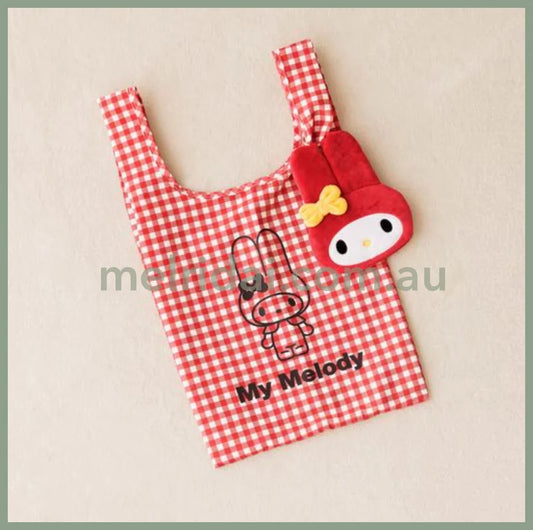 and St Me% x Sanrio My Melody | Eco Bag with Pouch Keychain (Pouch - 155×125mm Bag - 315x275mm)