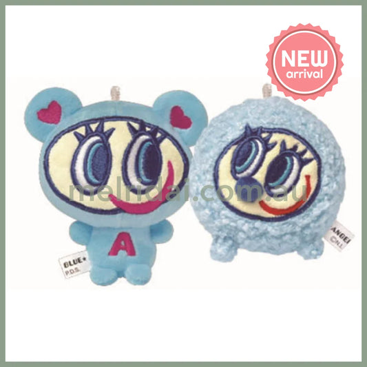 Angel Blue | Magnetic Mascot Holder Set Keychain H160×W130×D60mm Nakamura kun & Friend