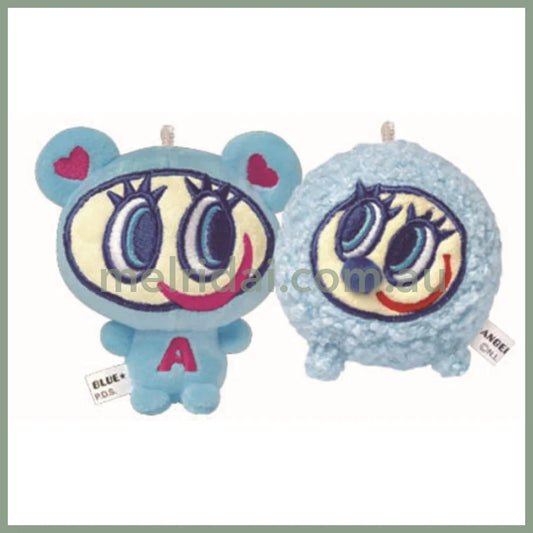 Angel Blue | Magnetic Mascot Holder Set Keychain H160×W130×D60mm Nakamura kun & Friend