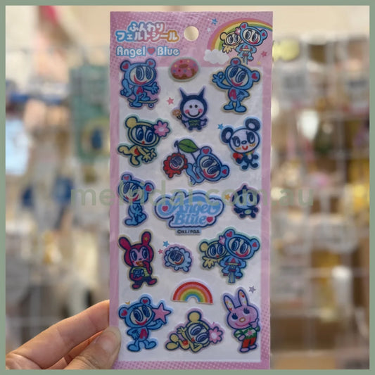 Angel Blue Sticker (pink)