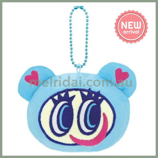 Angel Blue | Squishy Mascot Holder Plush Keychain H7.2×W10.3×D7.4cm (Smile)