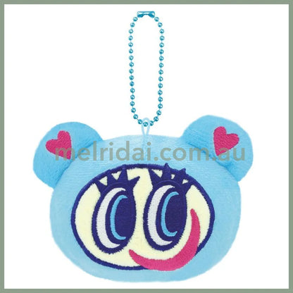 Angel Blue | Squishy Mascot Holder Plush Keychain H7.2×W10.3×D7.4cm (Smile)