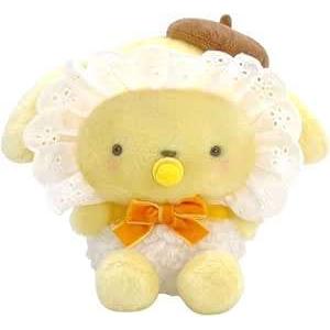 Sanrio | Pompompurin Fluffy Plush Toy 180×135×110mm (Baby)