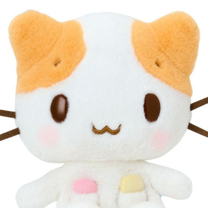 SANRIO | Standard Plush Toy Plush Doll 150x90x150mm (Masyumaro Marshmallowmitainafuwafuwanyanko)