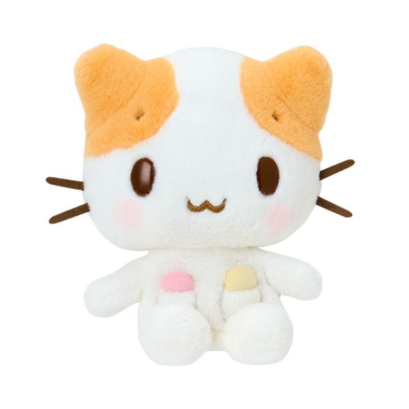 SANRIO | Standard Plush Toy Plush Doll 150x90x150mm (Masyumaro Marshmallowmitainafuwafuwanyanko)