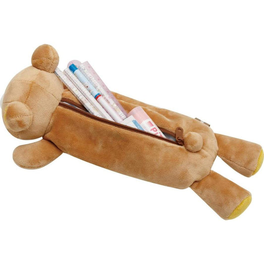 San-X | Rilakkuma Plush Pen Pouch 85×150×335mm (Full of Strawberry Day)