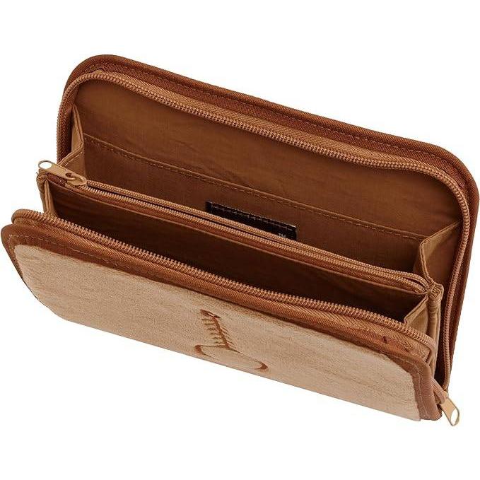 SAN-X | Rilakkuma Plush Multi-Valuables Case Pouch 155x200x40mm (Chairoikoguma's Kumakyun DAYS)