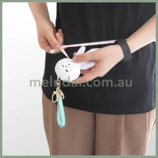 Yukio | Mascot Holder Plush Keychain 7cｍ x 15cｍ Soft Ruler Tape Measure 150cm (Cat)