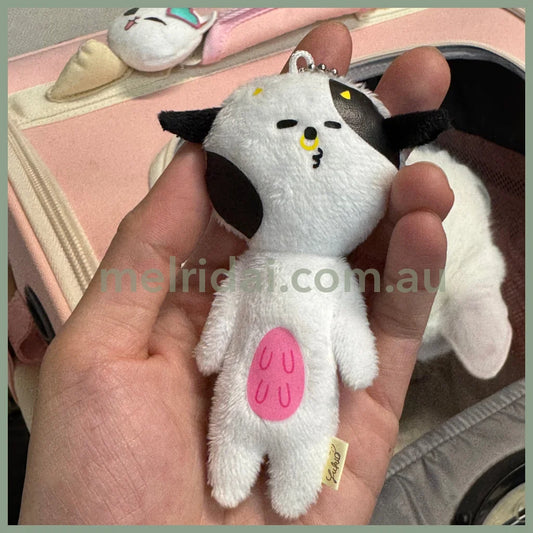 Yukio | Mascot Holder Plush Keychain W45×H105mm (Cow)