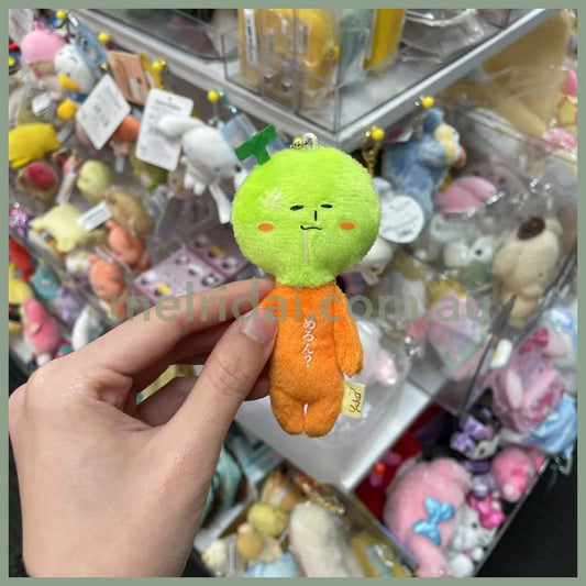 【Any two for 10% off】Yukio | Mascot Holder Plush Keychain W45×H105mm (Melon)