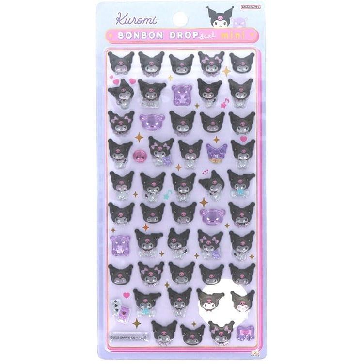 Bonbon Drop | Sanrio Kuromi Seal 3D Sticker 95×170×5mm