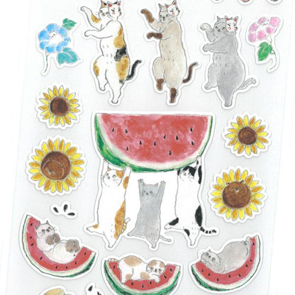 Active Corporation x Tocorocomugi | Summer Vacation Paper Stickers 195x90mm