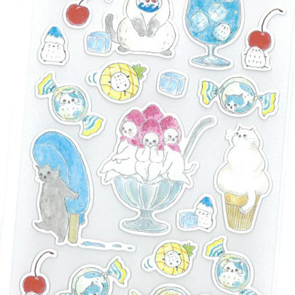 Active Corporation x Tocorocomugi | Ice Paper Stickers 195x90mm