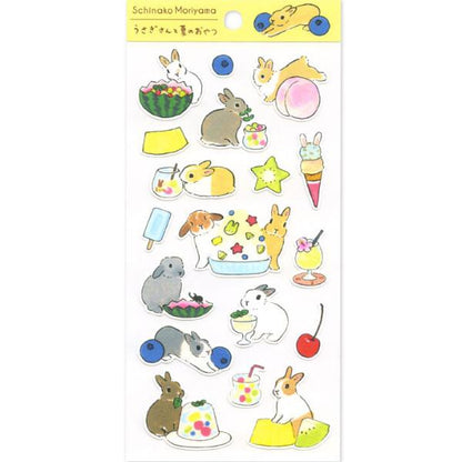 Active Corporation x Shinako Moriyama | Summer Treats Paper Stickers 195x90mm