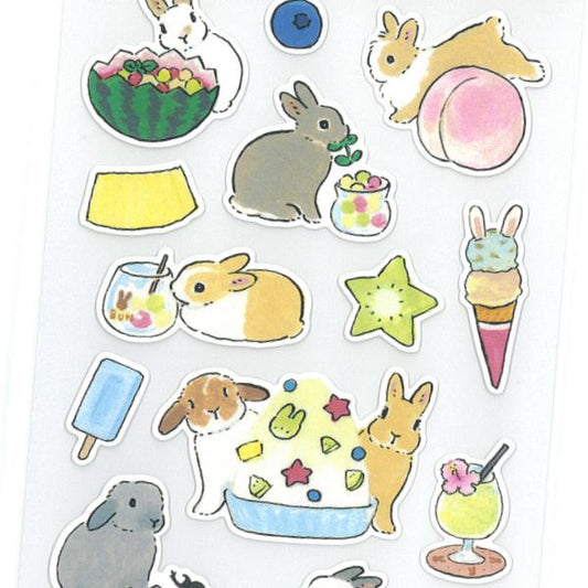 Active Corporation x Shinako Moriyama | Summer Treats Paper Stickers 195x90mm