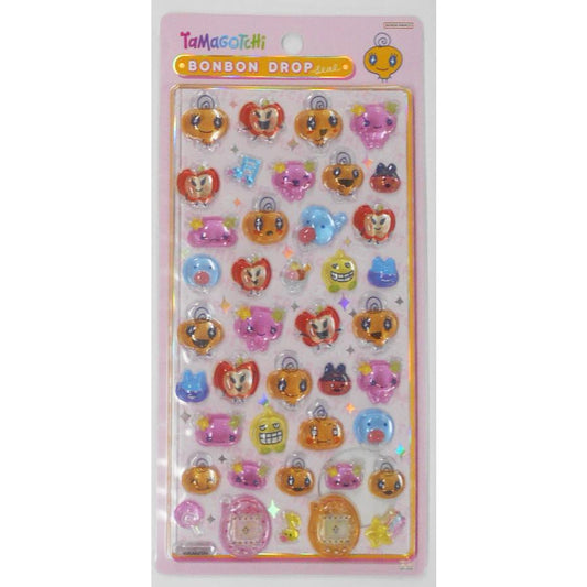 Tamagotchi | Bonbon Drop Seal 3D Sticker 170×95×5mm (Pink)