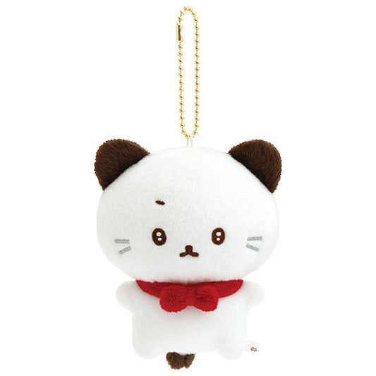 SAN-X | Ishiyowachan Mascot Holder Plush Keychain 100×85×70mm (Ishitsuyo-chan / Daily Life Looking)