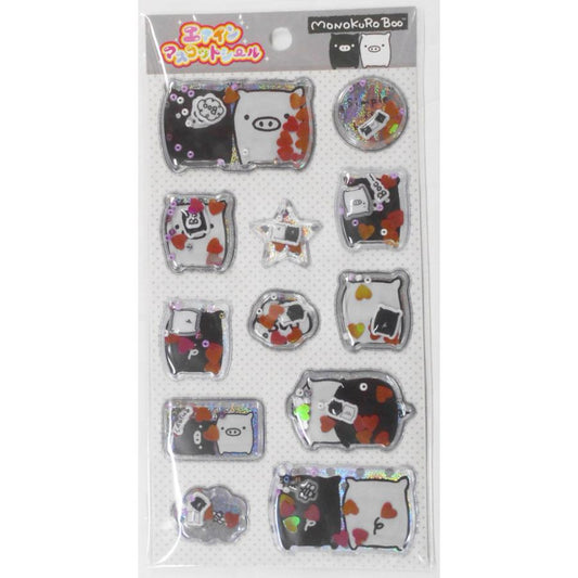 San-X | Mamegoma Air-in Mascot Sticker 200×95mm