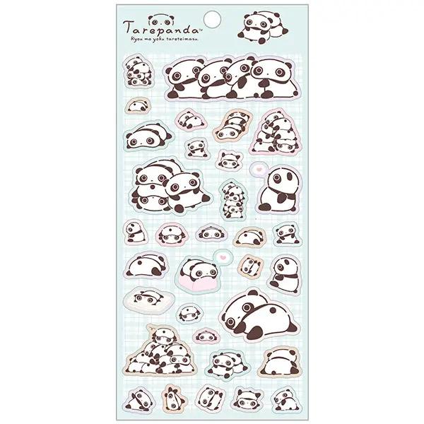 San-X | Everyday Tarepanda Stickers 200x95mm (The Usual Tarepanda)