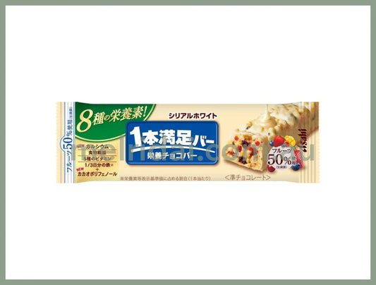 ASAHI | 1 Bar Satisfaction White Cereal Bar 37g