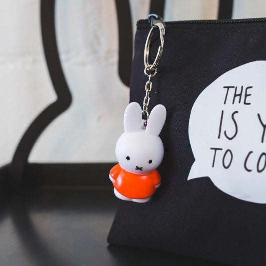 MIFFY | 3D Keychain / Key Ring 6.2cm (Orange)