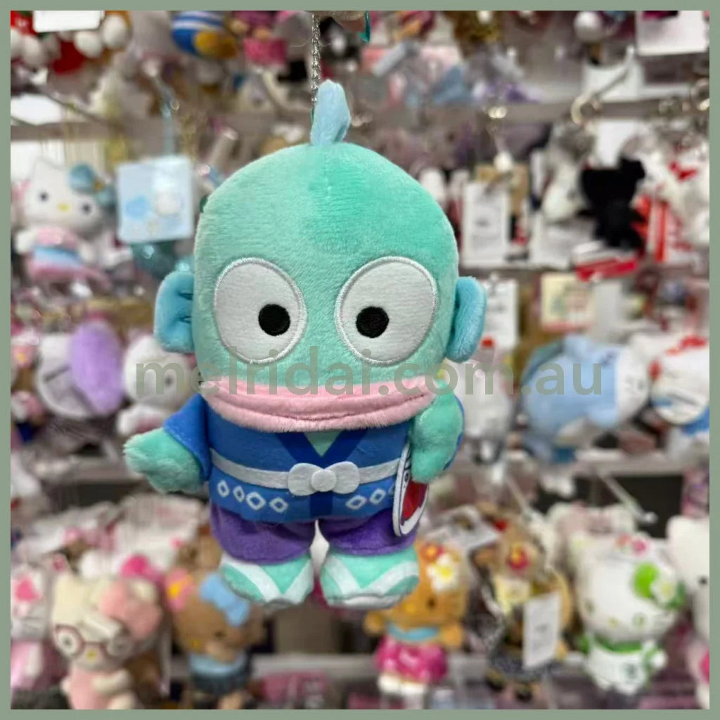 Avail x Sanrio | Hangyodon Mascot Holder Plush Keychain Bag Charm 140mm Approx. (Kimono)