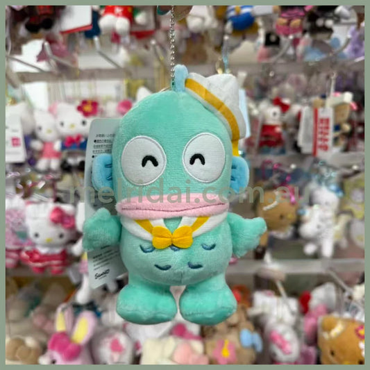 Avail x Sanrio | Hangyodon Mascot Holder Plush Keychain Bag Charm 140mm Approx. (Sailor Suit)