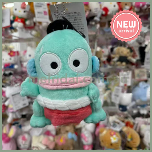 Avail x Sanrio | Hangyodon Mascot Holder Plush Keychain Bag Charm 140mm Approx. (Sumo Wrestlers)