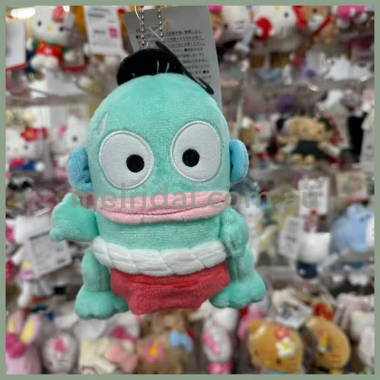 Avail x Sanrio | Hangyodon Mascot Holder Plush Keychain Bag Charm 140mm Approx. (Sumo Wrestlers)