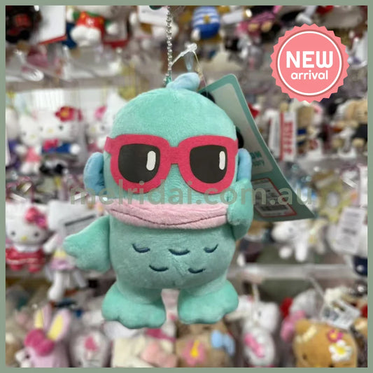 Avail x Sanrio | Hangyodon Mascot Holder Plush Keychain Bag Charm 140mm Approx. (Sunglasss)
