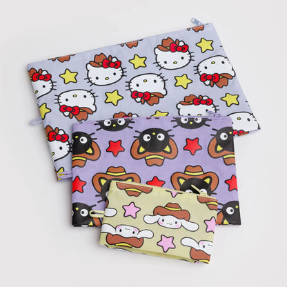 Baggu Go Pouch Set (Hello Kitty & Friends Western)
