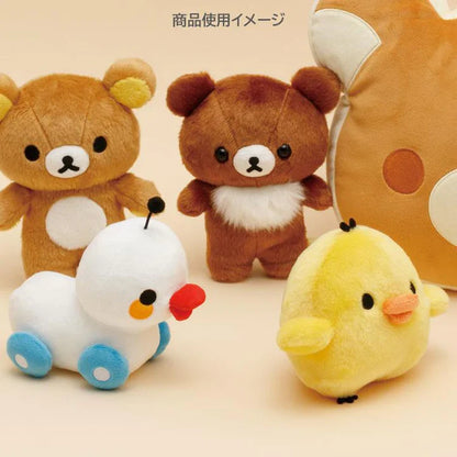 SAN-X | Rilakkuma Kiiroitori Plush Doll Plush Toy 110×150×95mm (Stay With Me)
