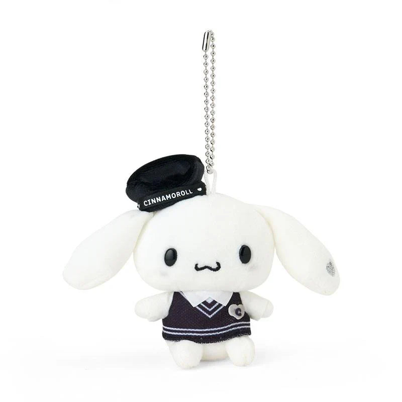 SANRIO | Cinnamoroll Mascot Holder Plush Keychain 5.0 x 7.9 x 13.5cm (Monotone)