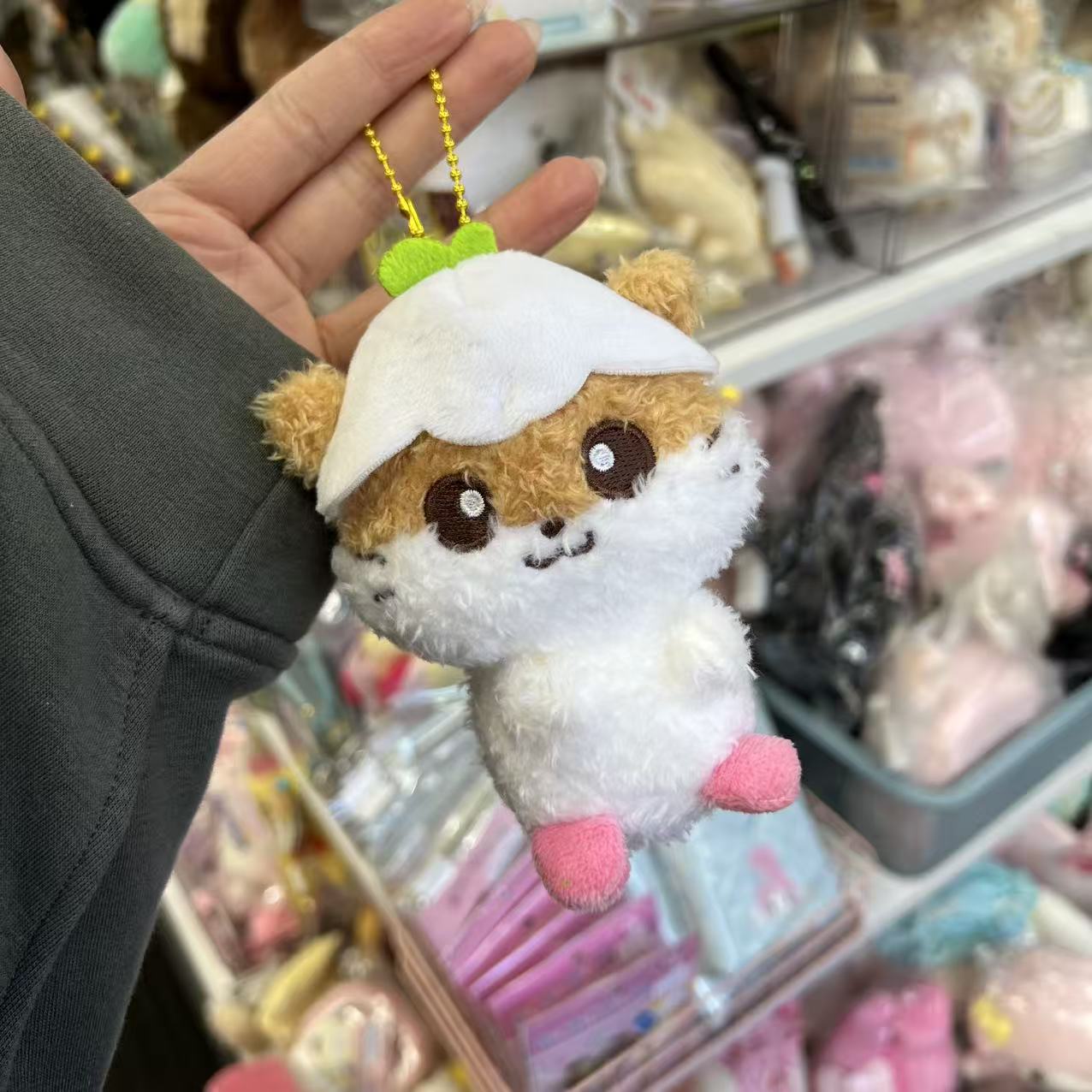 SANRIO | Coro Coro Kuririn Mascot Holder / Plush Keychain / Bag Charm (Pop up Store Limited)