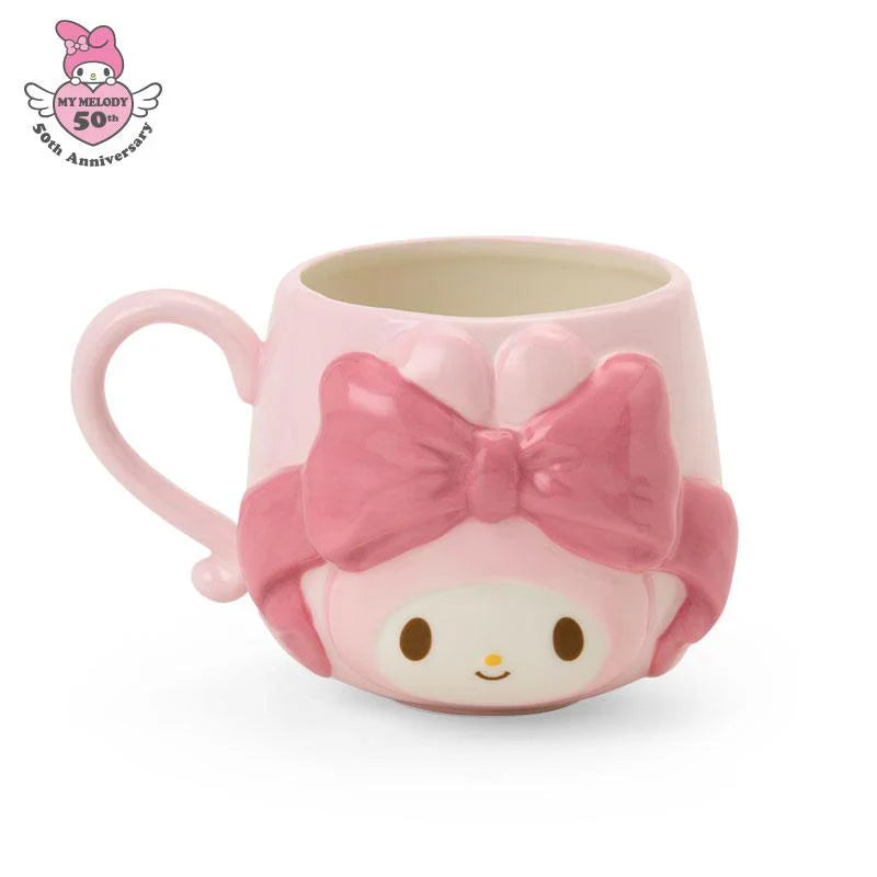 SANRIO | Ribbon Princess My Melody Mug 12.5×10×8cm (Birthday 50th Anniversary)