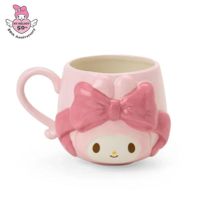SANRIO | Ribbon Princess My Melody Mug 12.5×10×8cm (Birthday 50th Anniversary)