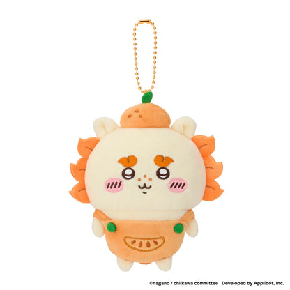 CHIIKAWA | Chiikawa Pocket Fruit Mascot Keychain Bag Charm 125x110x60mm (Shisa)