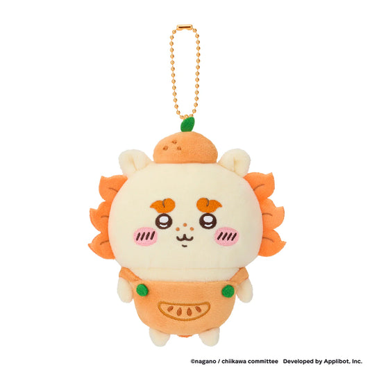CHIIKAWA | Chiikawa Pocket Fruit Mascot Keychain Bag Charm 125x110x60mm (Shisa)