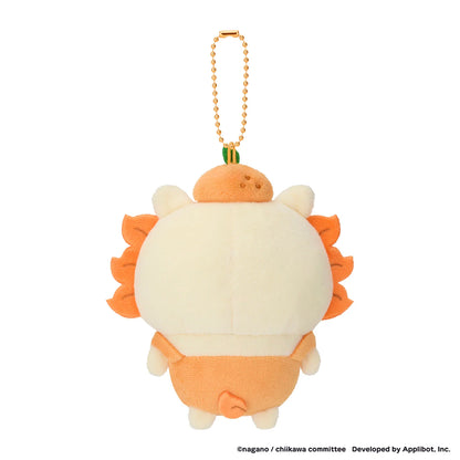 CHIIKAWA | Chiikawa Pocket Fruit Mascot Keychain Bag Charm 125x110x60mm (Shisa)