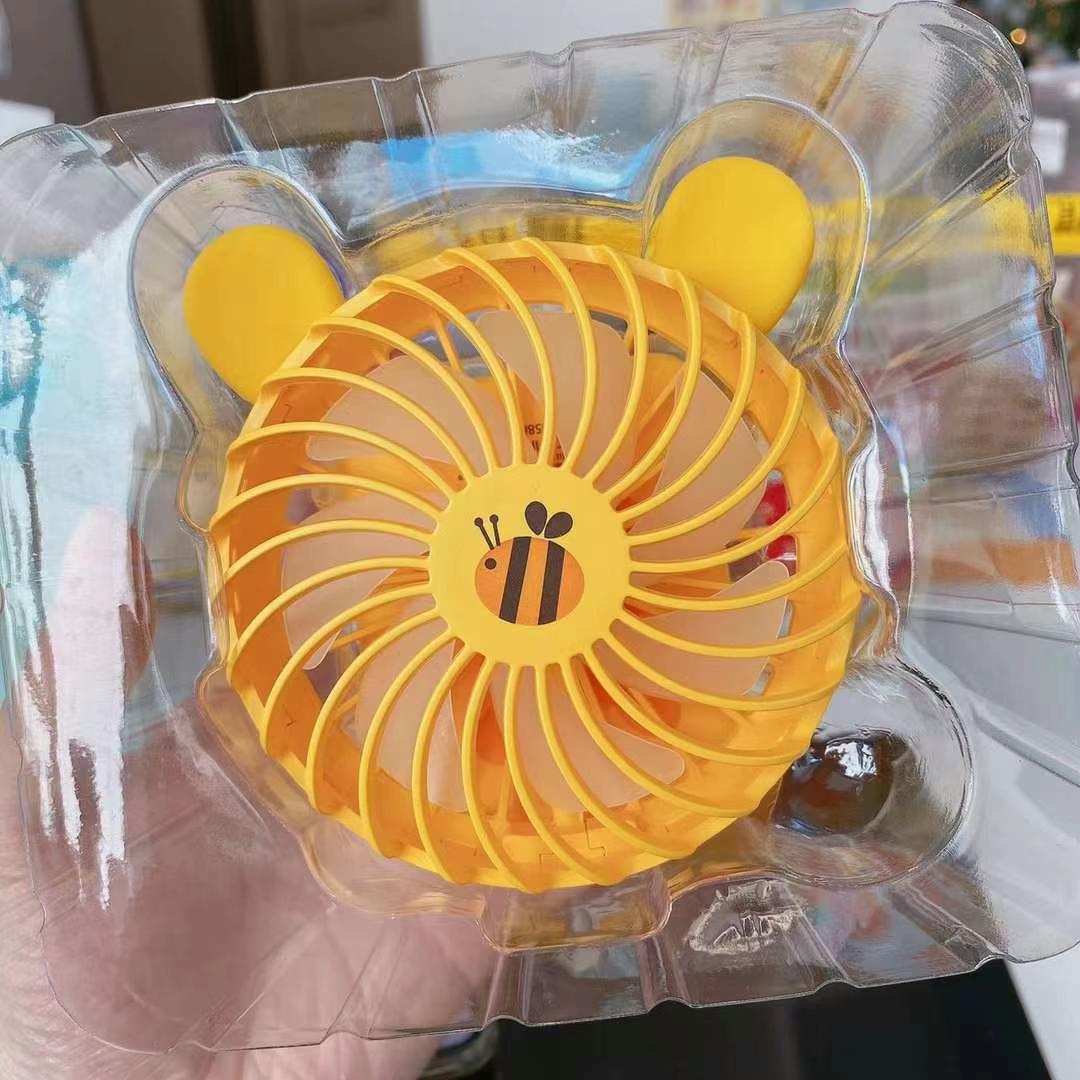 Disneyhandheld Fan Portable Winnie The Pooh Usb/