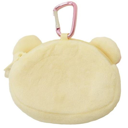 SAN-X | Rilakkuma Korilakkuma Mini Pouch with Carabiner Keychain Bag Charm 80×100×20mm